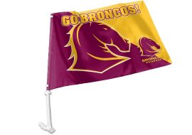 Brisbane Broncos Car Flag