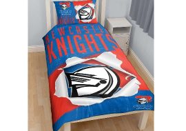 Newcastle Knights Single Doona Cover Set