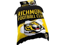 Richmond Tigers Single Doona Cover Set