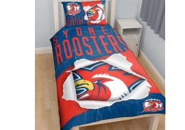 Sydney City Roosters Single Doona Cover Set