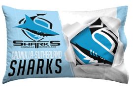 Cronulla Sharks Double Sided Pillow Case
