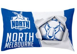 North Melbourne Kangaroos Double Sided Pillow Case