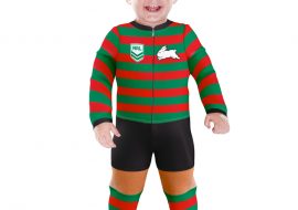 South Sydney Rabbitohs Infant Footysuit Onesie