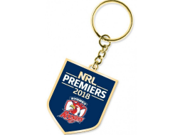 Sydney City Roosters 2018 Premiers Metal Logo Keyring