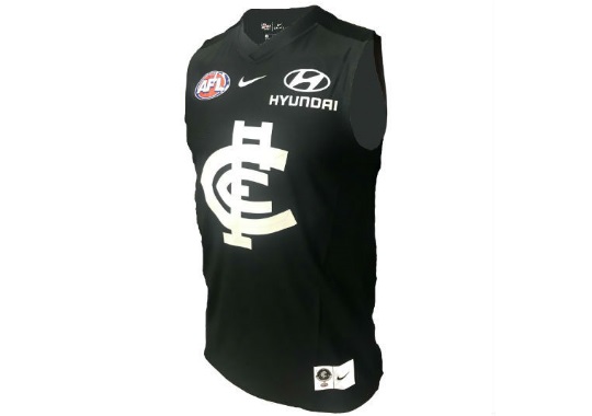 carlton blues jersey