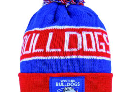 Western Bulldogs Traditional Bar Beanie