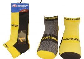Hawthorn Hawks 2 Pack Ankle Sport Socks