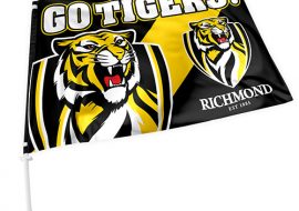 Richmond Tigers Car Flag