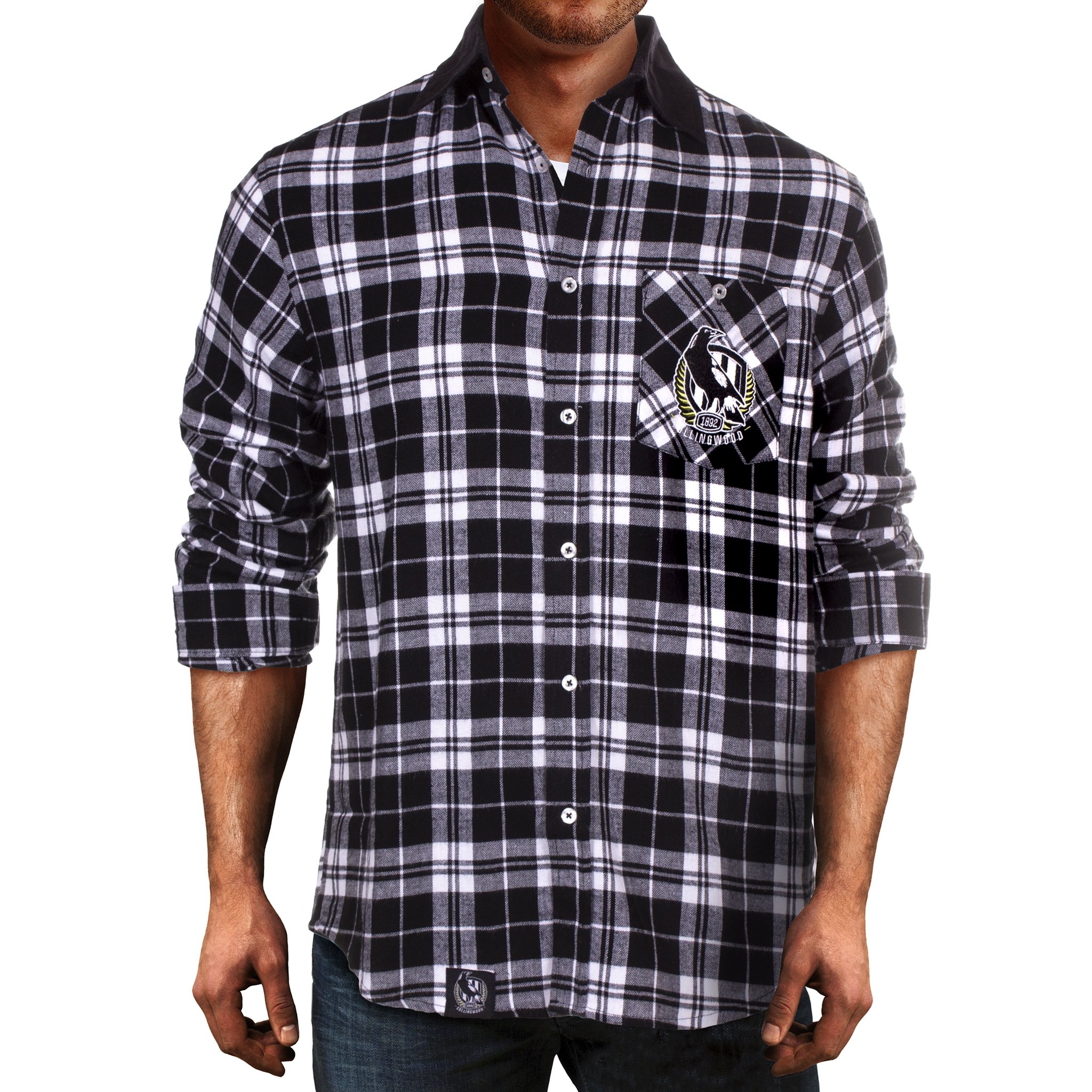 Collingwood flannelette shirt Clearance