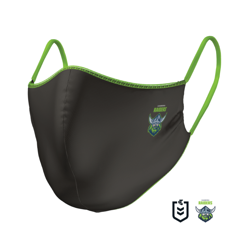 Canberra Raiders Face Mask Footy Focus
