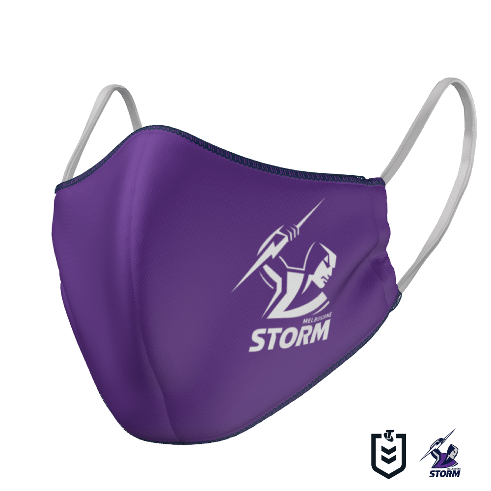 Melbourne Storm Face Mask Footy Focus
