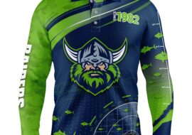 Canberra Raiders Youths 'Fishfinder' Fishing Shirt