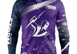 Melbourne Storm Adults 'Fishfinder' Fishing Shirt