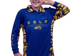 Parramatta Eels Kids 'Reef Runner' Fishing Shirt
