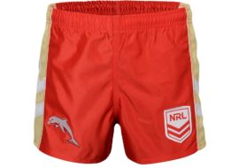 Dolphins Youths Home Supporter Footy Shorts