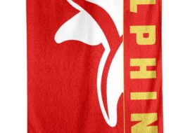 Dolphins Team Beach Towel